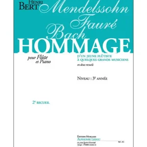 Top-Preis Leduc Hommage D'Un Jeune Flutiste Vol. 2