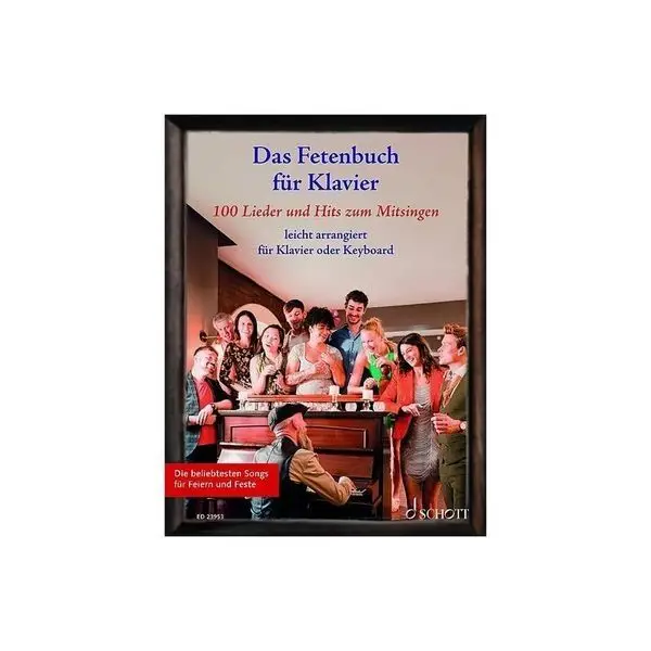 Schott Fetenbuch Klavier XXL Top-Seller