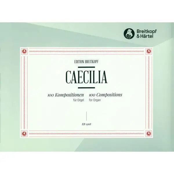 Top-Preis Breitkopf & Härtel Caecilia 100 Kompositionen