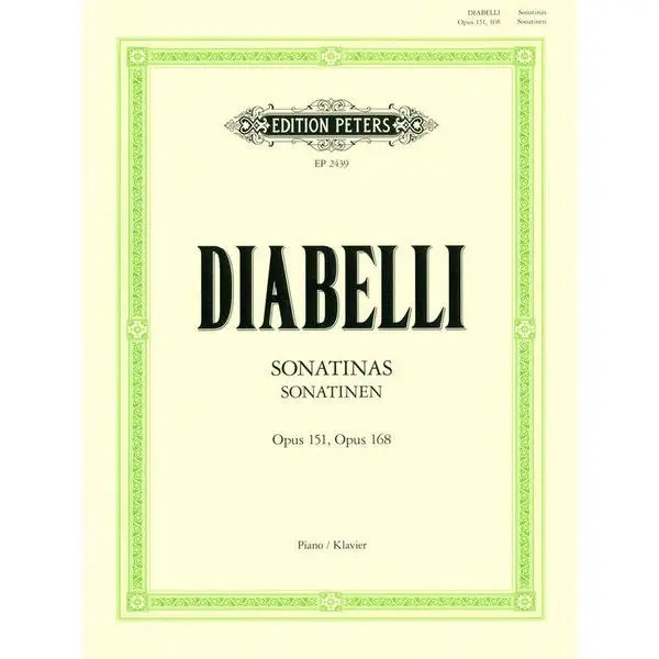 Jetzt Kaufen Edition Peters Diabelli Sonatinen