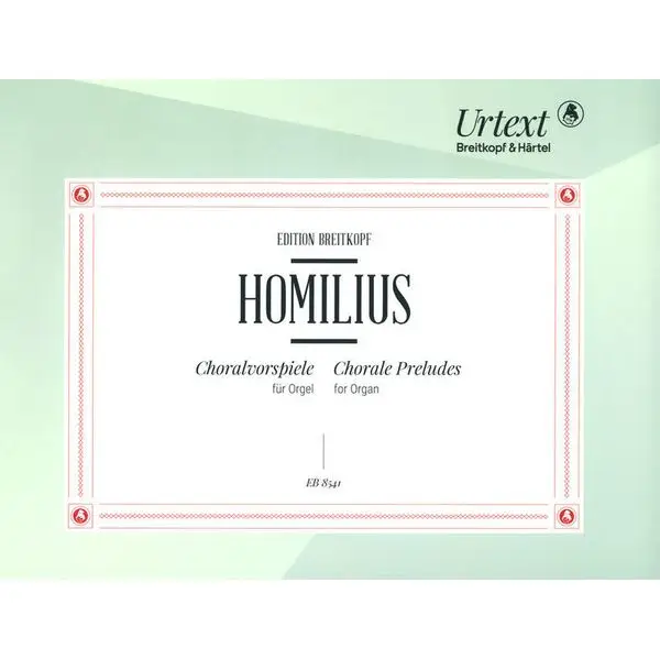 Breitkopf & Härtel Homilius Choralvorspiele Top-Seller