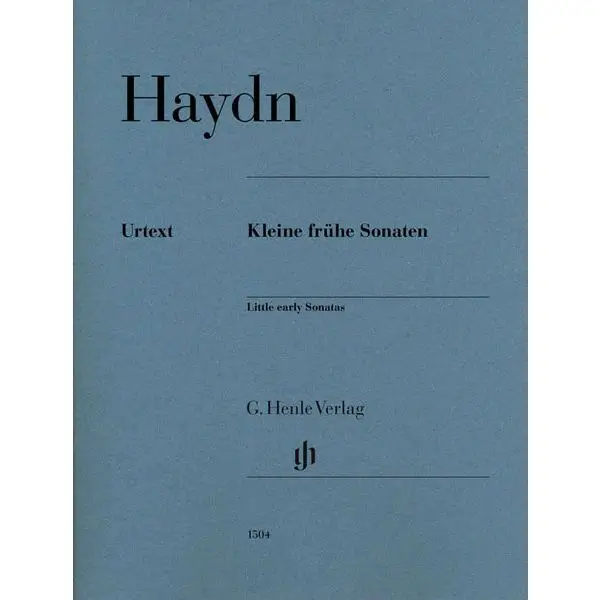 Zertifiziert Henle Verlag Haydn Kleine frühe Sonaten