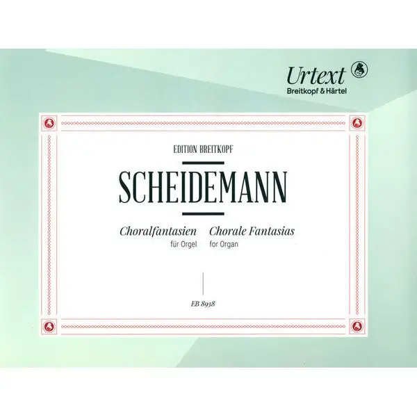 Breitkopf & Härtel Scheidemann Choralfantasien Direkt Vom Hersteller