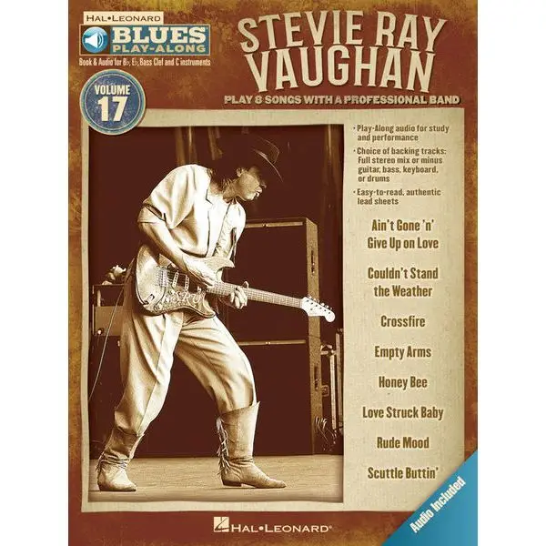 Hal Leonard Blues Play-Along Stevie Ray Highlight