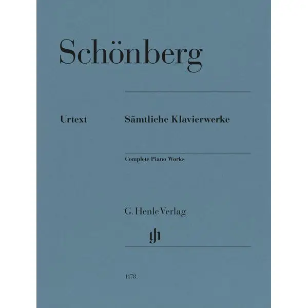 Sonderaktion Henle Verlag Schönberg Sämtliche Klavier