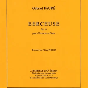 Sofort Bestellen Leduc Berceuse Op.16 pour clarinette et piano