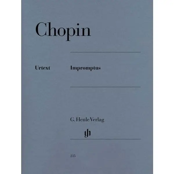 Kostenloser Versand Henle Verlag Chopin Impromptus