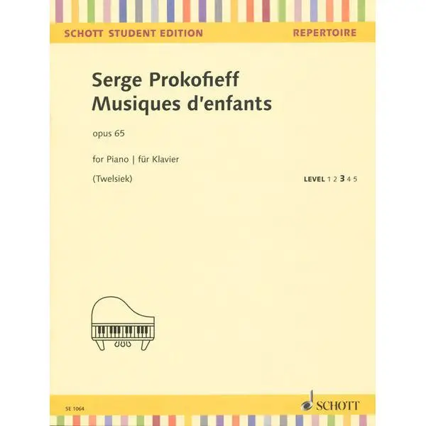 Highlight Schott Prokofjew Musique d'enfants