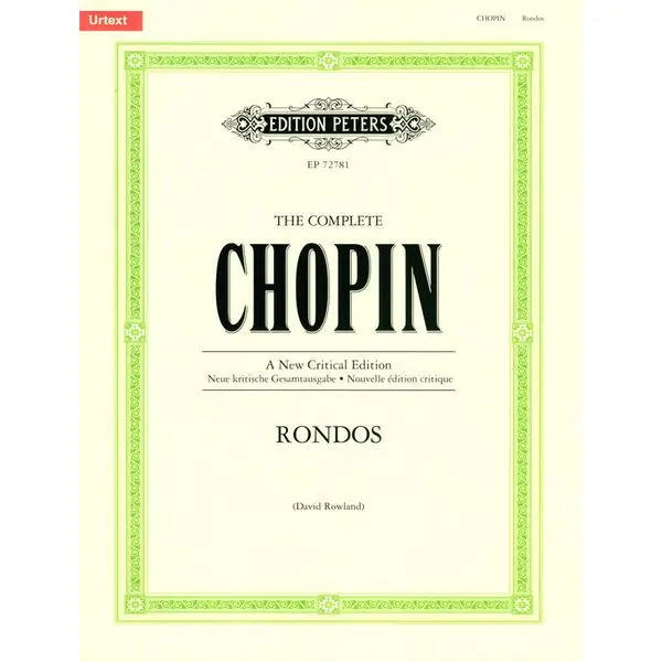Billig Edition Peters Complete Chopin Rondos