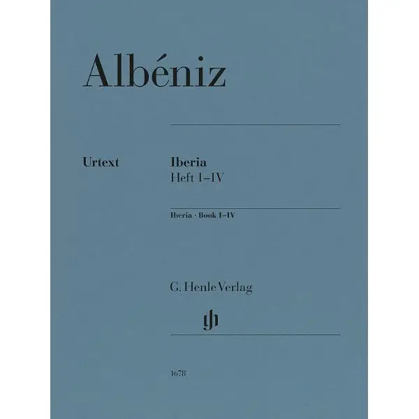 Henle Verlag Albéniz Iberia I-IV Must-Have