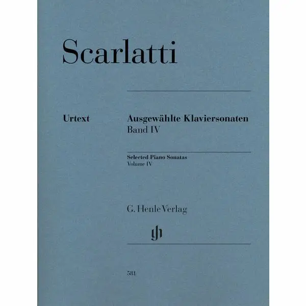 Henle Verlag Scarlatti Klaviersonaten IV Billig