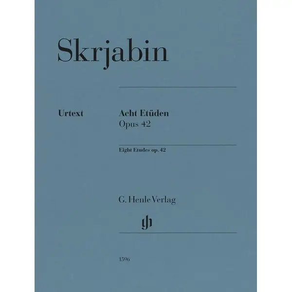 Meistverkauft Henle Verlag Skrjabin Acht Etüden op.42