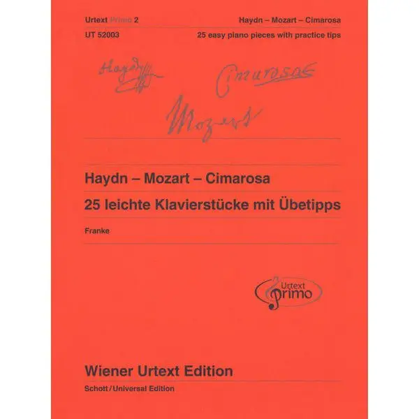 Wiener Urtext Edition Haydn Mozart Cimarosa Piano Mega-Angebot