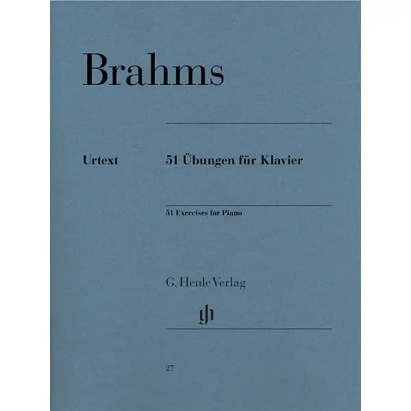 Meistverkauft Henle Verlag Brahms 51 Übungen für Klavier