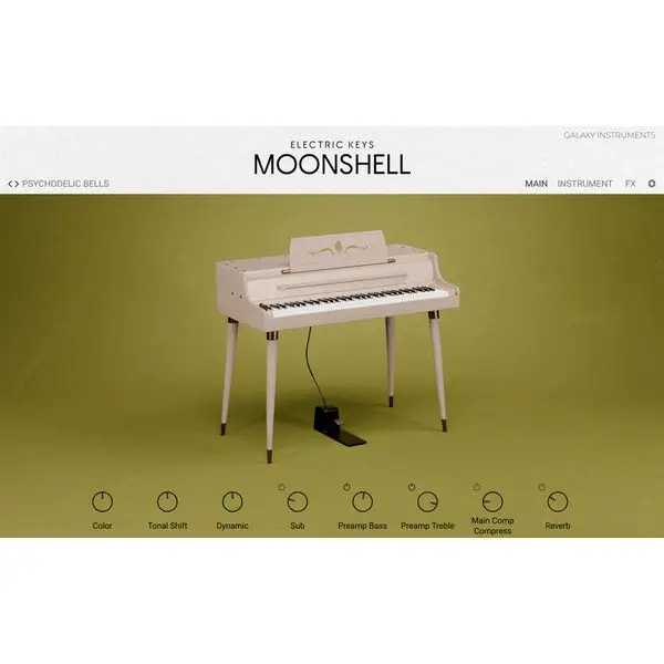 Rabatt Native Instruments Electric Keys - Moonshell