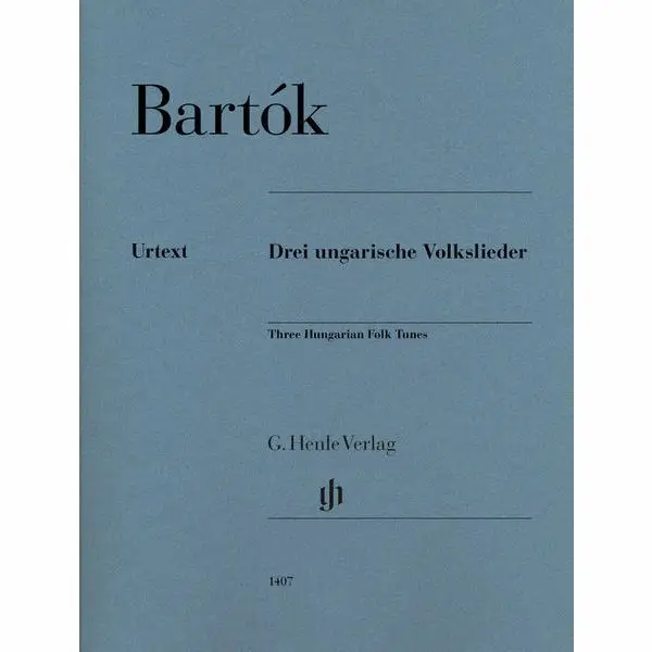 Henle Verlag Bartok Ungarische Volkslieder Finale Aktion