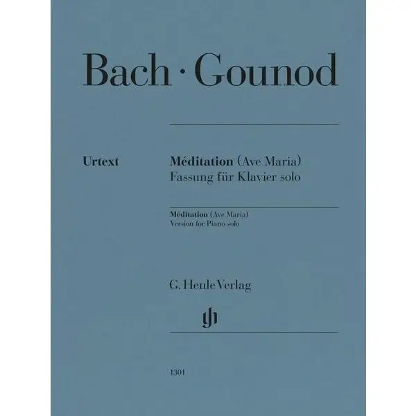 Henle Verlag Bach/Gounod Méditation Billig