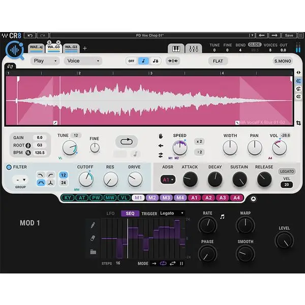 Bestseller Waves CR8 Creative Sampler