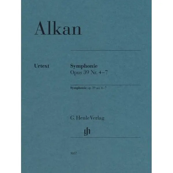 Online Kaufen Henle Verlag Alkan Symphonie op. 39