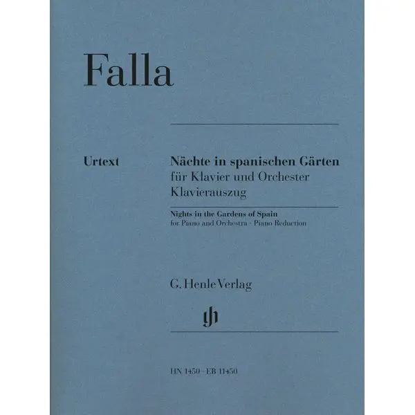 Nur Für Kurze Zeit Henle Verlag De Falla Nächte in spanischen