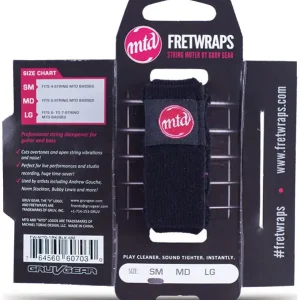Direkt Vom Hersteller Gruvgear FretWraps MTD Black - Medium