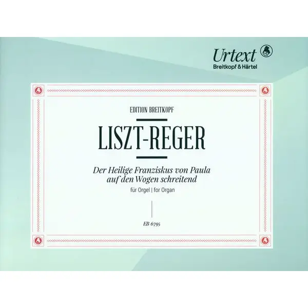 Breitkopf & Härtel Liszt Der Heilige Franziskus Jetzt Kaufen