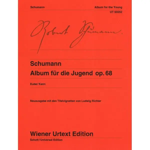 Wiener Urtext Edition Schumann Album für Jugend Neuheit
