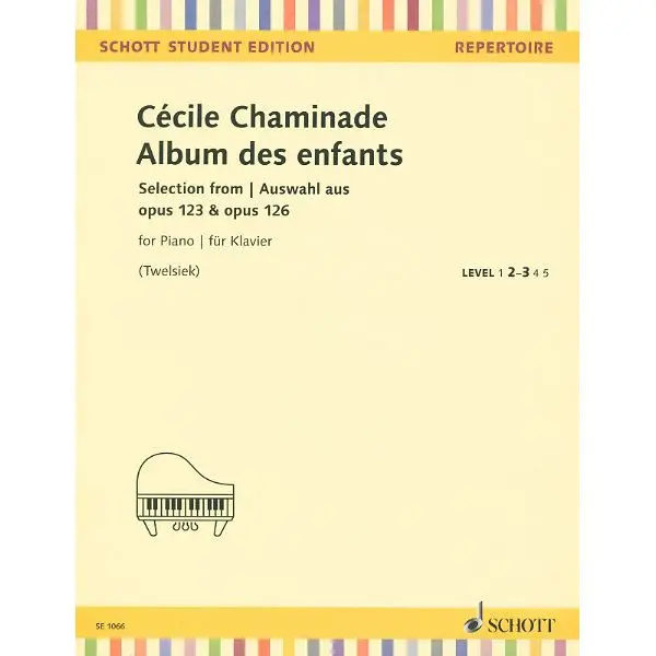 Begrenztes Angebot Schott Chaminade Album des enfants
