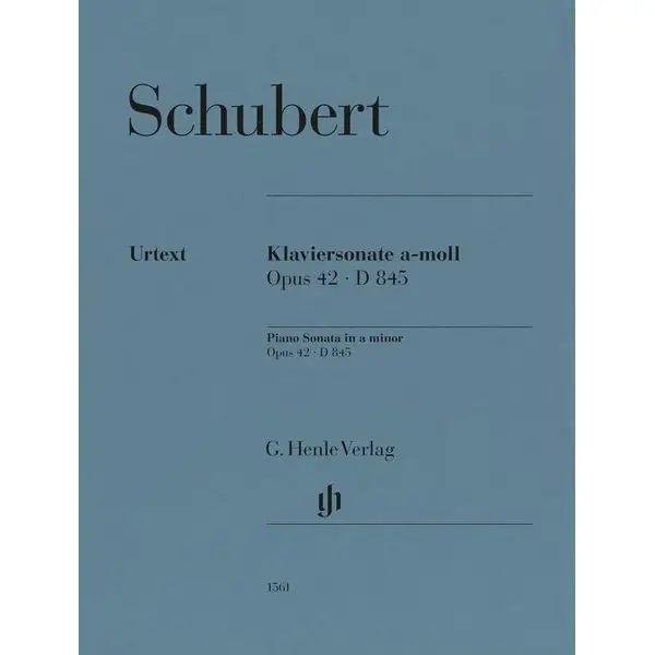 Direktkauf Henle Verlag Schubert Klaviersonate a-moll