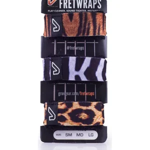 Bestpreis Gruvgear FretWraps 3-Pack Wild - Small