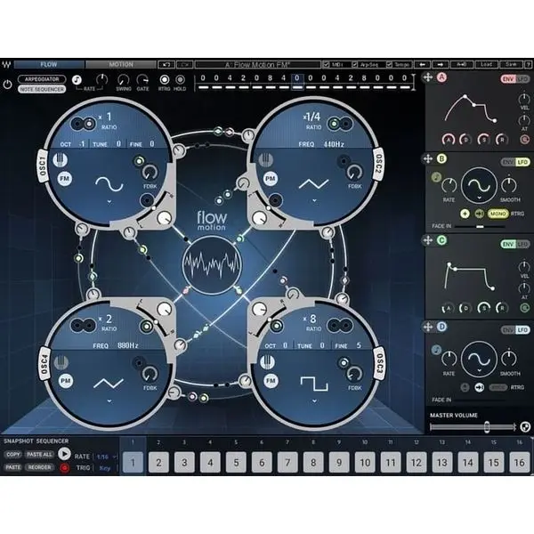 Waves Flow Motion FM Synth Preis Gesenkt