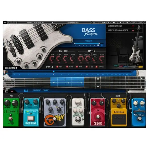 Billig Waves Bass Fingers