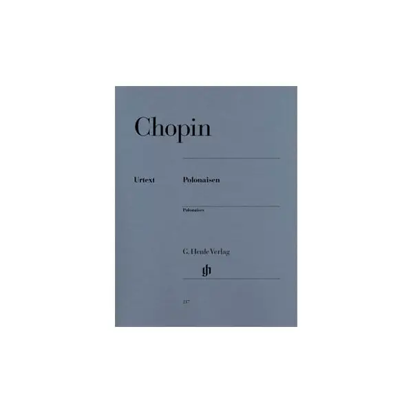 Henle Verlag Chopin Polonaisen Finale Aktion
