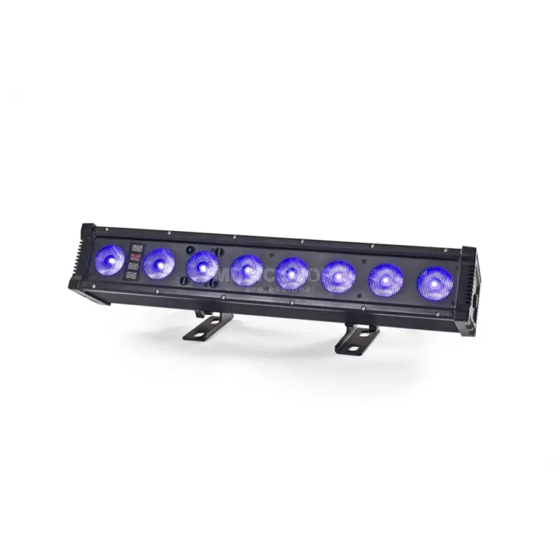 Expolite TourBar 32 RGBW Outdoor Rampe DMX, schwarz, 10x40°, IP65 Abverkauf