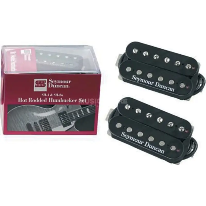 Beliebt Seymour Duncan Hot Rodded Humbucker SET SH4 und SH2 black