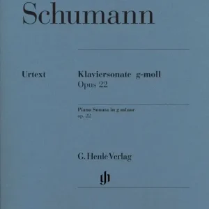 Jetzt Kaufen Henle Verlag SCHUMANN R. - PIANO SONATA G MINOR OP. 22 WITH ORIGINAL LAST MOVEMENT