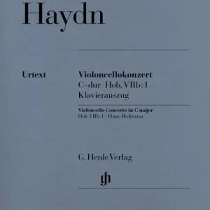 Henle Verlag HAYDN J. - CONCERTO FOR VIOLONCELLO AND ORCHESTRA C MAJOR HOB. VIIB:1 Direkt Vom Hersteller