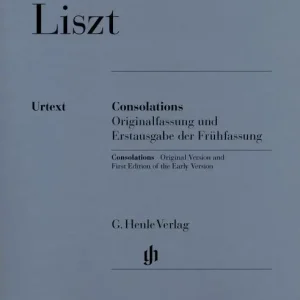 Garantierte Lieferung Henle Verlag LISZT F. - CONSOLATIONS