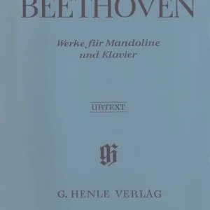 Henle Verlag BEETHOVEN L.V. - WORKS FOR MANDOLIN AND PIANO Super-Preis