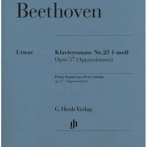 Schnäppchen Henle Verlag BEETHOVEN L.V. - PIANO SONATA NO. 23 F MINOR OP. 57 [APPASSIONATA]