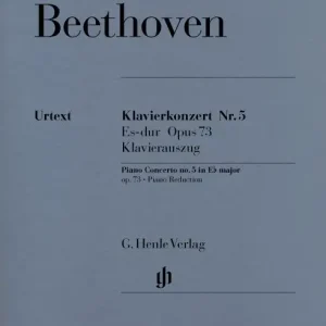 Henle Verlag BEETHOVEN L.V. - CONCERTO FOR PIANO AND ORCHESTRA NO. 5 E FLAT MAJOR OP. 73 Abverkauf