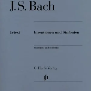 Wochenendangebot Henle Verlag BACH J.S. - INVENTIONS AND SINFONIAS BWV 772-801