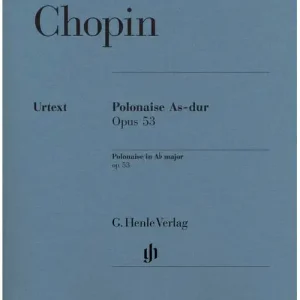 Henle Verlag CHOPIN F. - POLONAISE A FLAT MAJOR OP. 53 [OKTAVES] Preisknaller