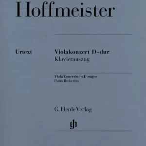 Kostenloser Versand Henle Verlag HOFFMEISTER F.A. - VIOLA CONCERTO D MAJOR