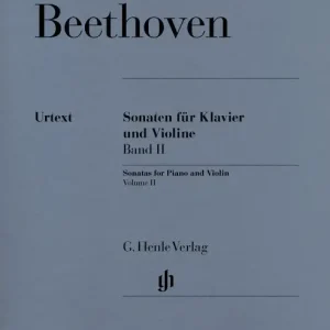 Kracherpreis Henle Verlag BEETHOVEN L.V. - SONATAS FOR PIANO AND VIOLIN VOLUME II