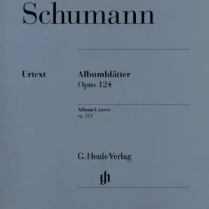 Zertifiziert Henle Verlag SCHUMANN R. - ALBUM LEAVES OP. 124