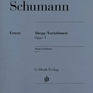Preisknaller Henle Verlag SCHUMANN R. - ABEGG VARIATIONS F MAJOR OP. 1