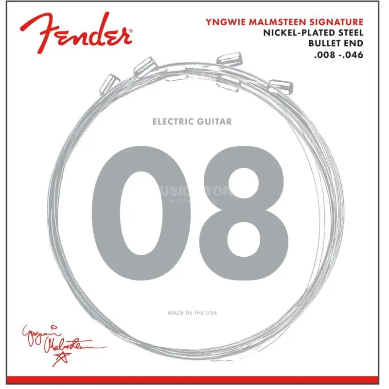 Fender Yngwie Malmsteen Signature Electric Guitar Strings Ausverkauf