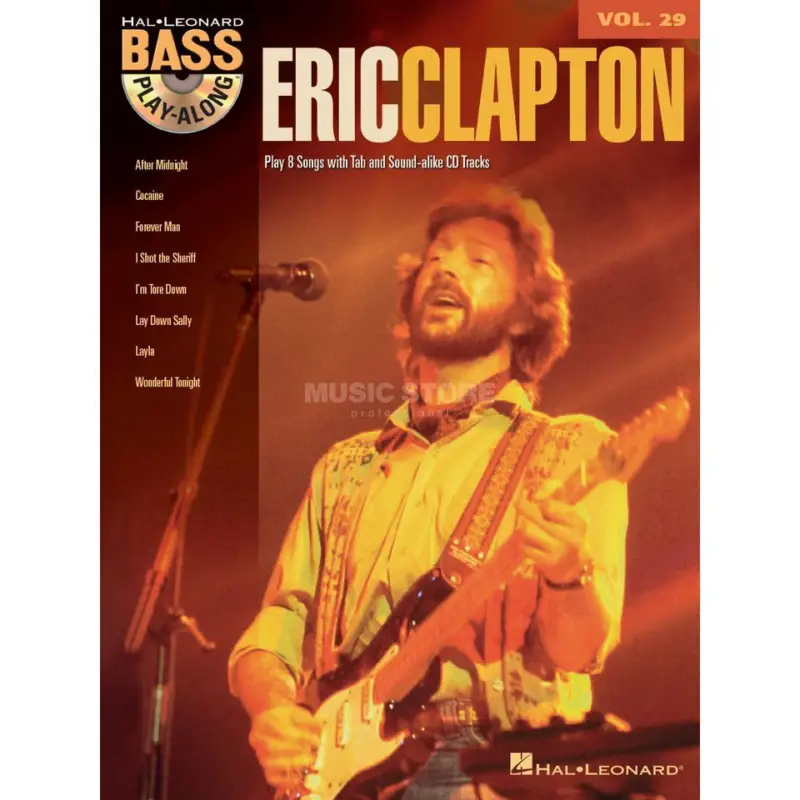 Direktkauf Hal Leonard Bass Play-Along Volume 29: Eric Clapton