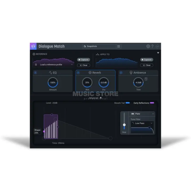 Solange Der Vorrat Reicht iZotope Dialogue Match Crossgrade from Surround Reverb